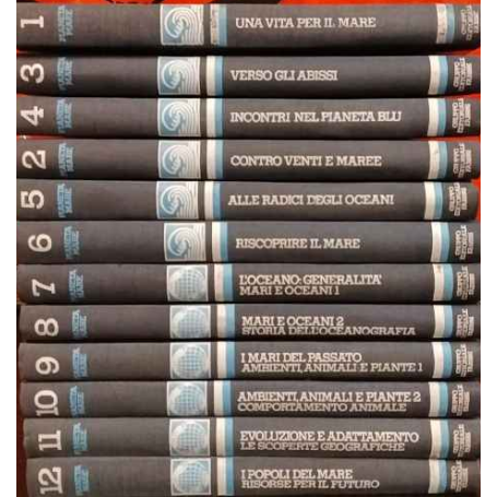 Pianeta mare. Enciclopedia di scienza e avventura. 12 volumi.