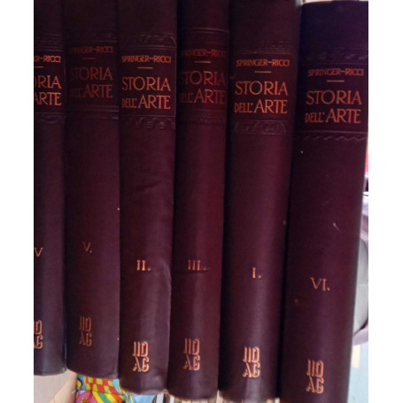 Manuale di storia dell'arte (6 volumi)