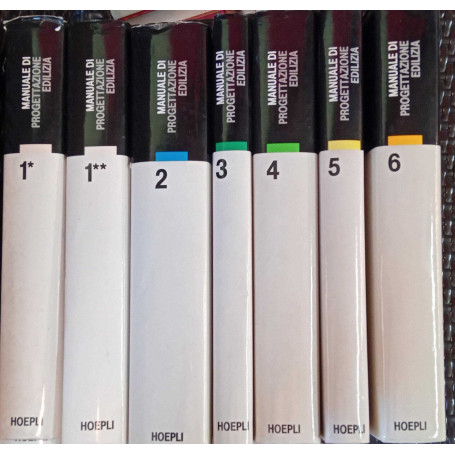 Manuale di progettazione edilizia (7 volumi)
