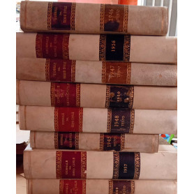 Ministero dei Lavori Pubblici - Giornale del Genio Civile (8 volumi)