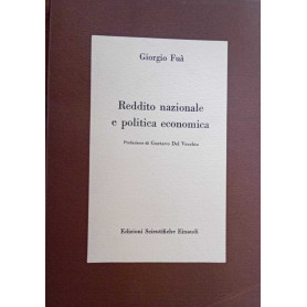Reddito nazionale e politica economica