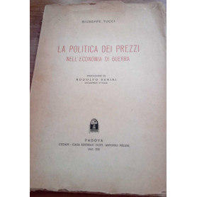 La politica dei prezzi nell'economia di guerra