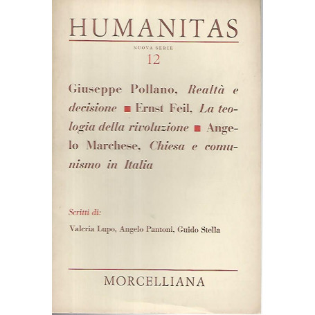 Humanitas. Anno XXV