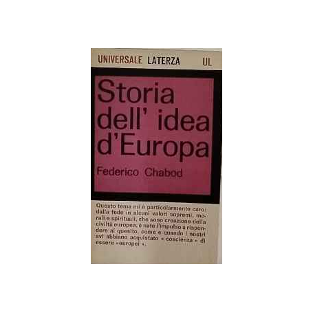 Storia dell'idea d'Europa