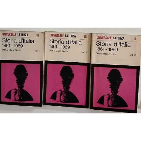 Storia d'Italia 1861-1969. Volumi 1 2 e 3