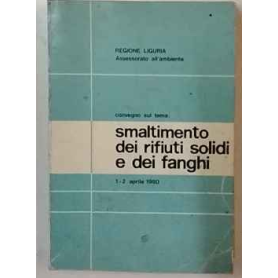 Smaltimento dei rifiuti solidi e dei fanghi