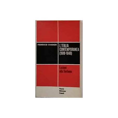 L'Italia contemporanea (1918-1948)