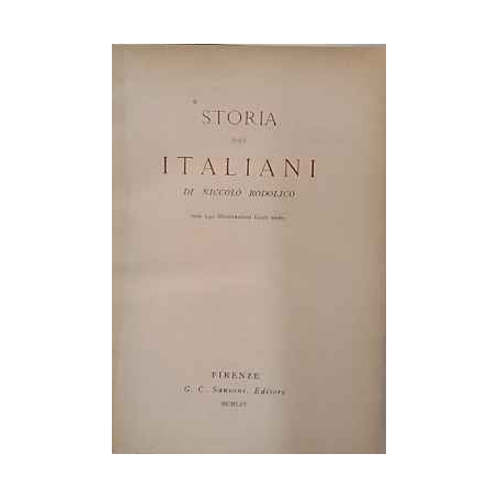 Storia degli italiani