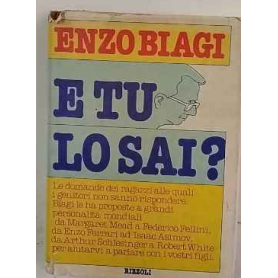 E tu lo sai?
