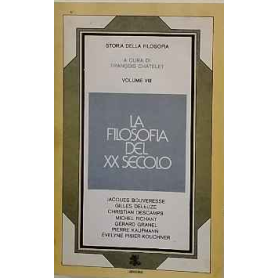 La filosofia del XX secolo.