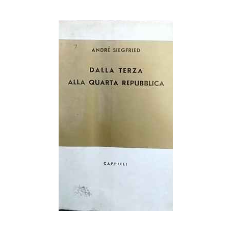 Dalla terza alla quarta Repubblica