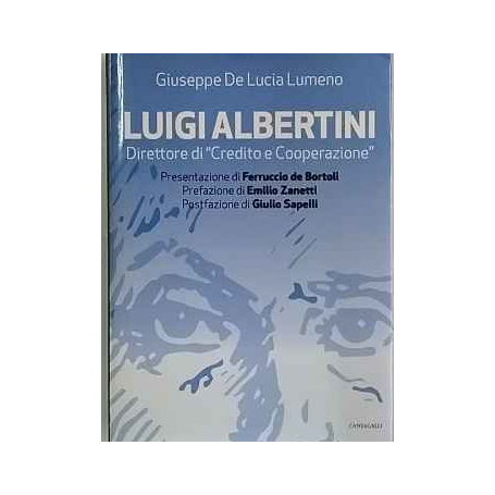 Luigi Albertini direttore di «Credito e cooperazione»