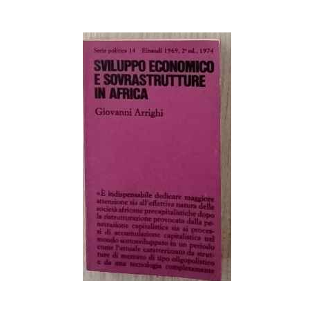 Sviluppo economico e sovrastrutture in Africa