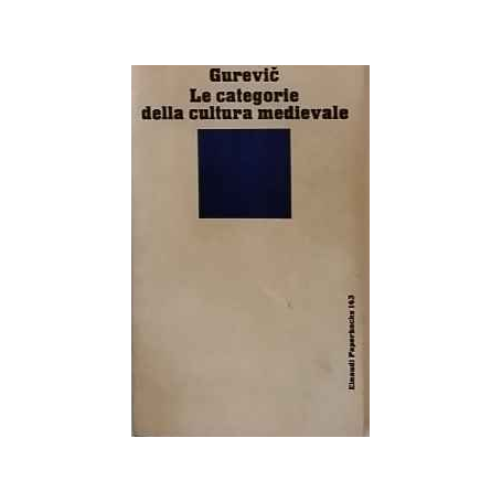 Le categorie della cultura medievale