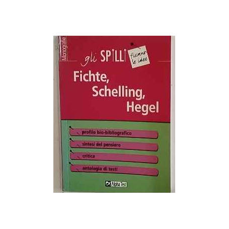Fichte Schelling Hegel