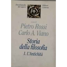 Storia della filosofia: 1. L'antichità