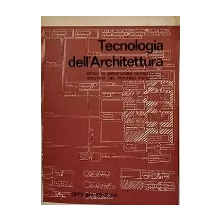 Tecnologia dell'architettura. Criteri di impostazione metodologica oggettiva del processo progettuale.