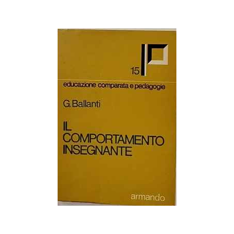 Il comportamento insegnante