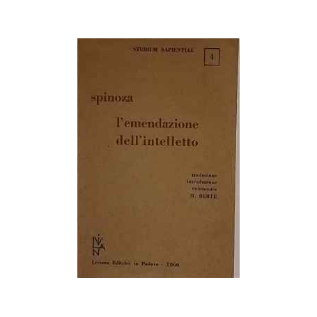 L'emendazione dell'intelletto