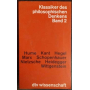 Klassiker des philosophischen Denkens. Band 2