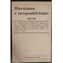 Marxismo e neopositivismo