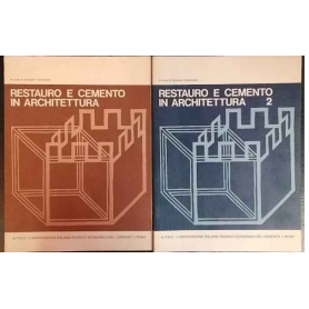 Restauro e cemento in architettura. 2 volumi