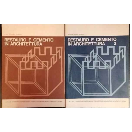 Restauro e cemento in architettura. 2 volumi