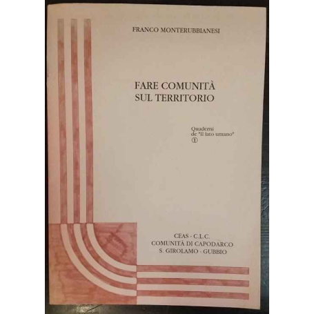 Fare comunità sul territorio