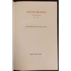 Nuovo mondo. Gli italiani 1492-1565