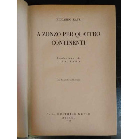A zonzo per quattro continenti
