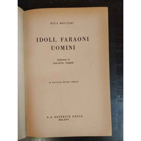 Idoli faraoni uomini