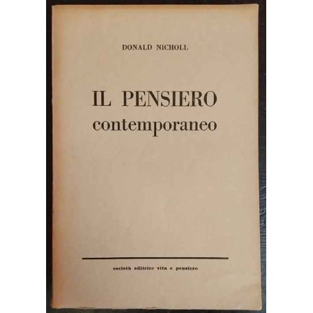 Il pensiero contemporaneo