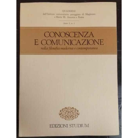 Conoscenza e comunicazione nella filosofia moderna e contemporanea