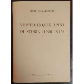 Venticinque anni di storia (1920-1954)