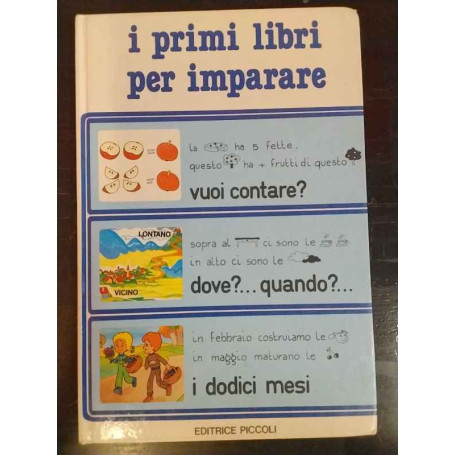 I primi libri per imparare