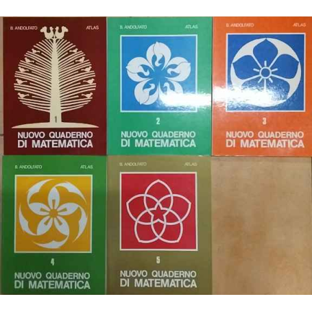 Nuovo quaderno di matematica. 5 volumi