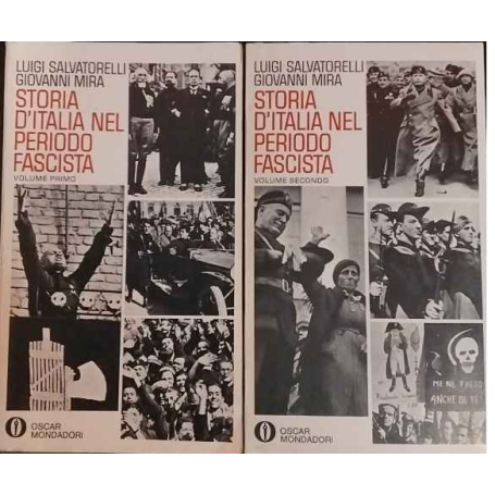Storia d'Italia nel periodo fascista. 2 volumi