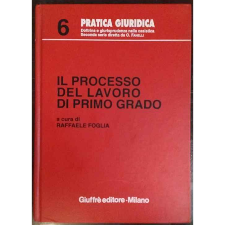 Il processo del lavoro di primo grado