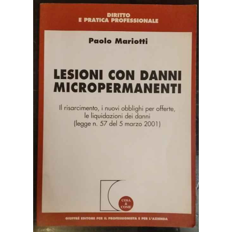 Lesioni con danni micropermanenti