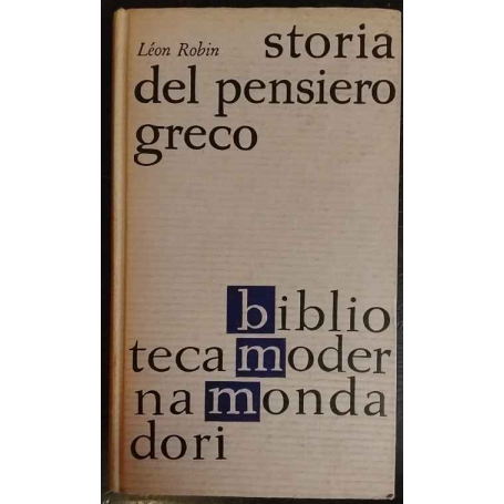Storia del pensiero greco
