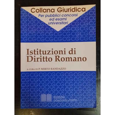Istituzioni di diritto romano