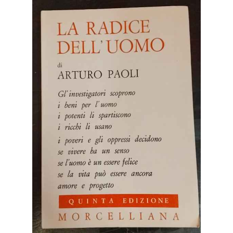 La radice dell'uomo : meditazioni sul vangelo di Luca