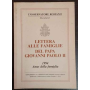 Lettera alle famiglie del Papa Giovanni Paolo II