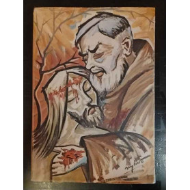 Padre Pio da Pietrelcina crocifisso senza croce