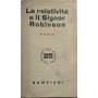 La relatività e il signor Robinson.