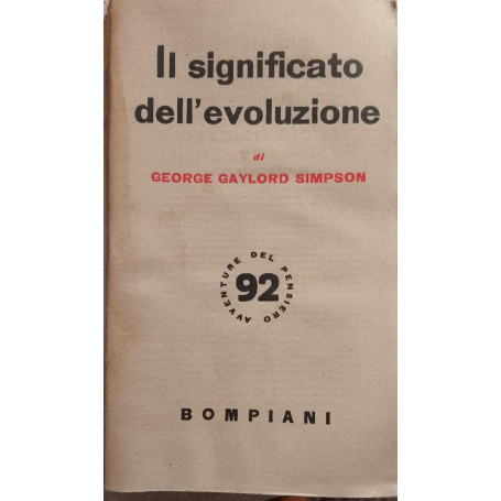 Il significato dell'evoluzione