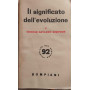 Il significato dell'evoluzione