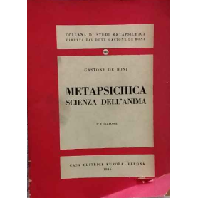 Metapsichica scienza dell'anima