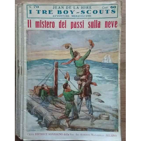 I tre boy-scouts. Avventure meravigliose. Dal Vol.61al 70