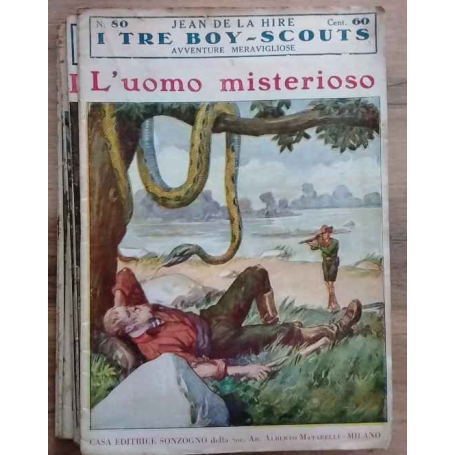 I tre boy-scouts. Avventure meravigliose. Vol.dal n.71 al n.80